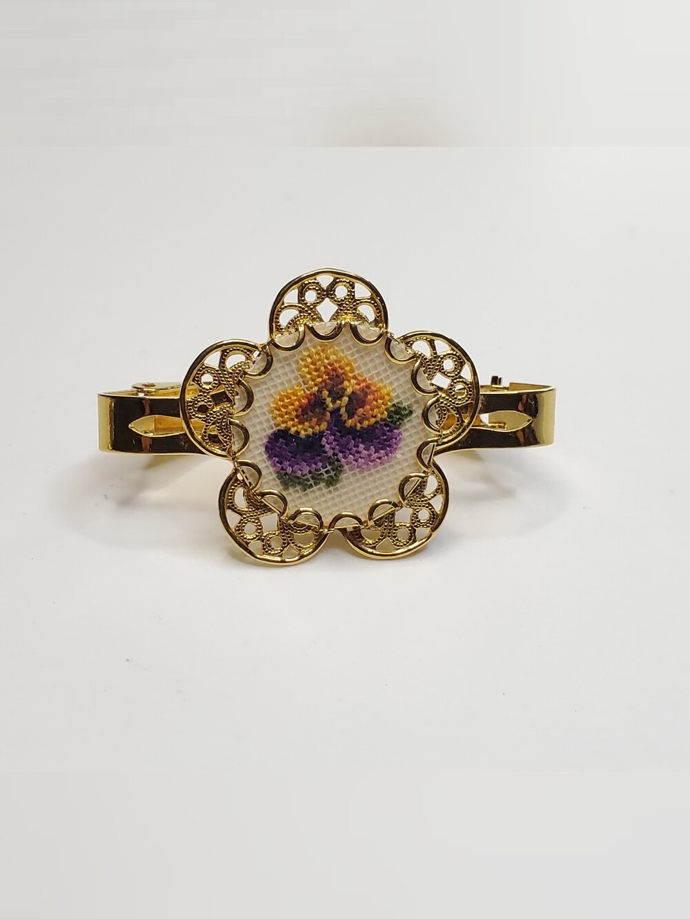 Vtg. Mid-century Dress Clip